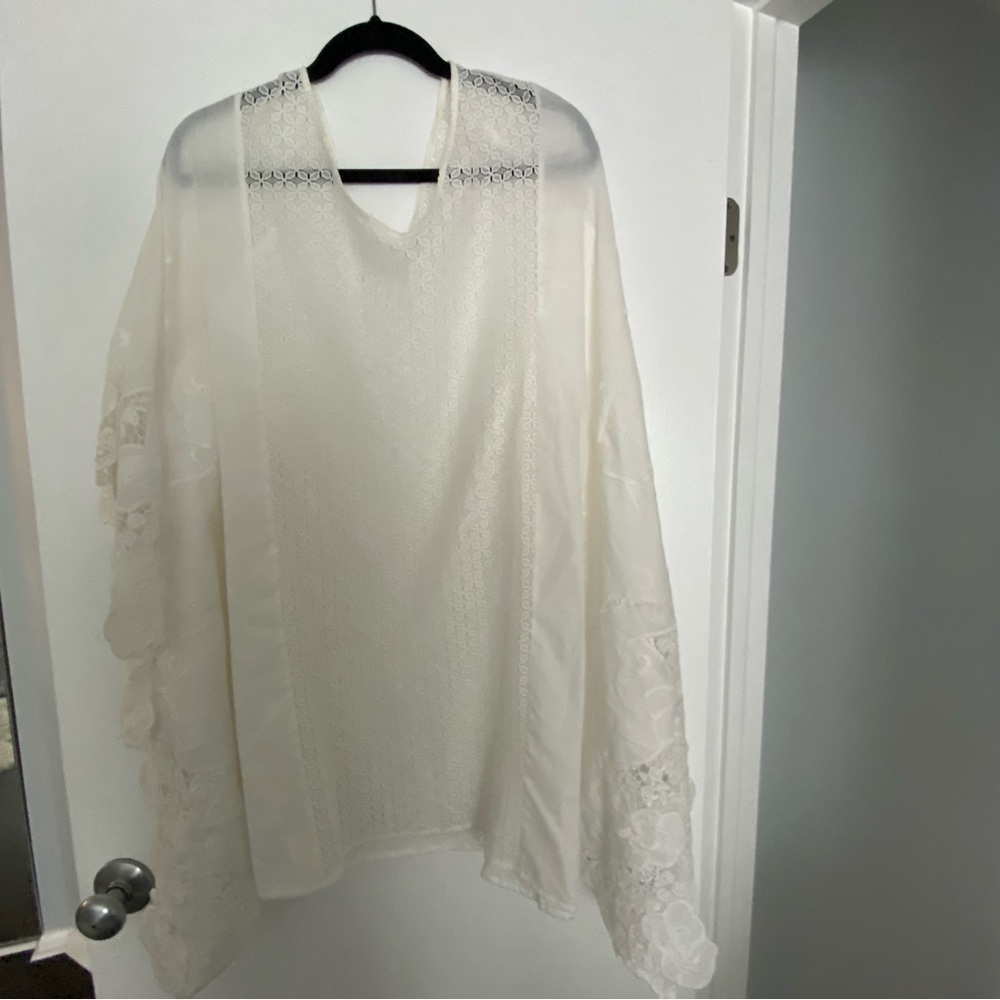 Merona lacy beach coverup